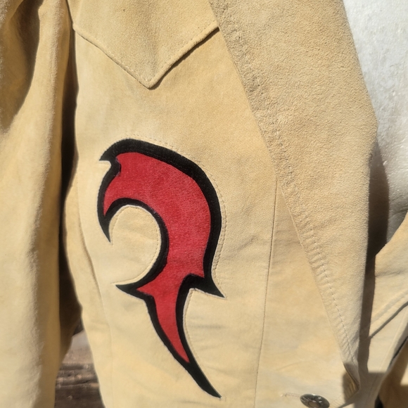 Retro Wild West Suede Jacket Giddy Up🐎 - Picture 5 of 11